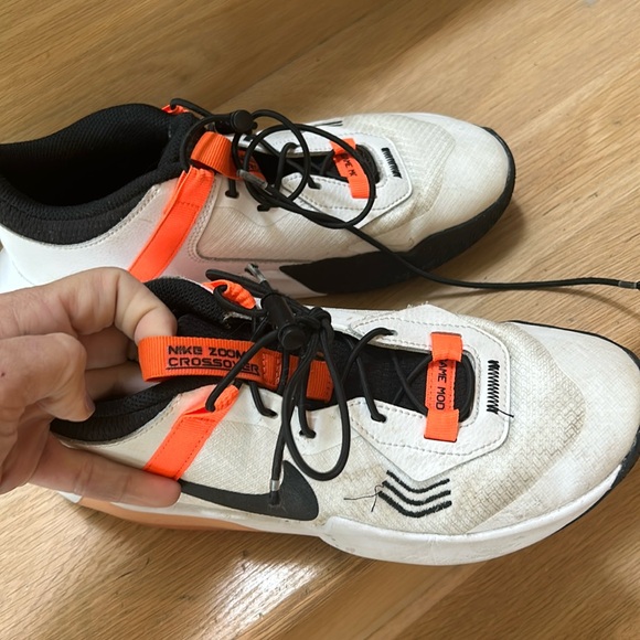 Nike Air Zoom Crossover 'White Safety Orange' DC5216-103, Big Kids Size 6 - Picture 2 of 6